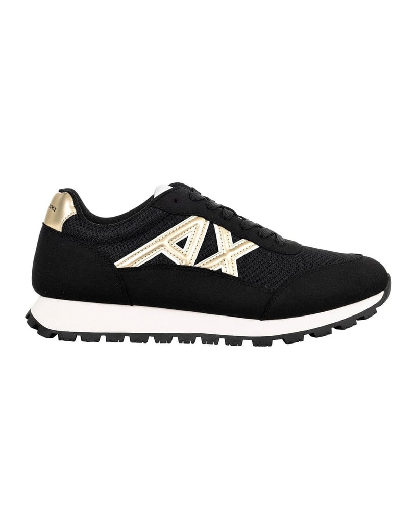Armani-Exchange-Herren-Sneaker-SNEAKER-DROP-MICROSUEDE+MESH+CALF-PU-gold