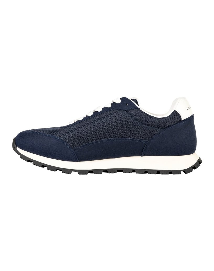 Armani-Exchange-Herren-Sneaker-SNEAKER-DROP-MICROSUEDE+MESH+CALF-PU-schwarz