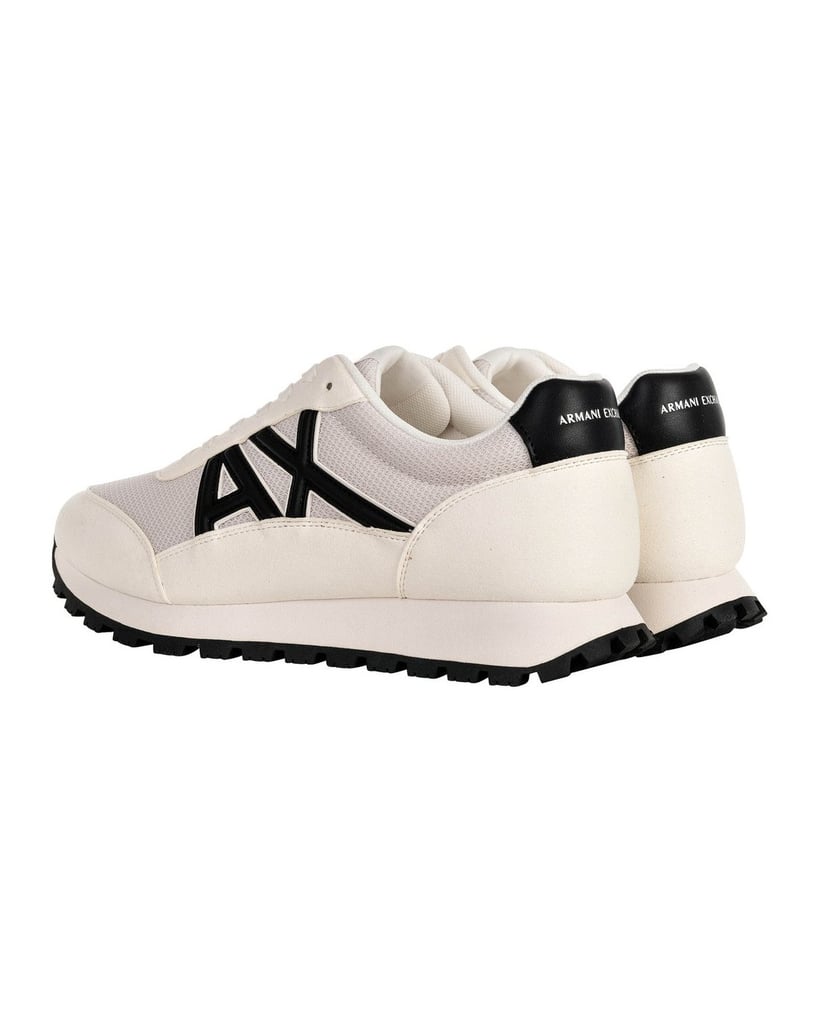 Armani-Exchange-Herren-Sneaker-SNEAKER-DROP-MICROSUEDE+MESH+CALF-PU-weiss-