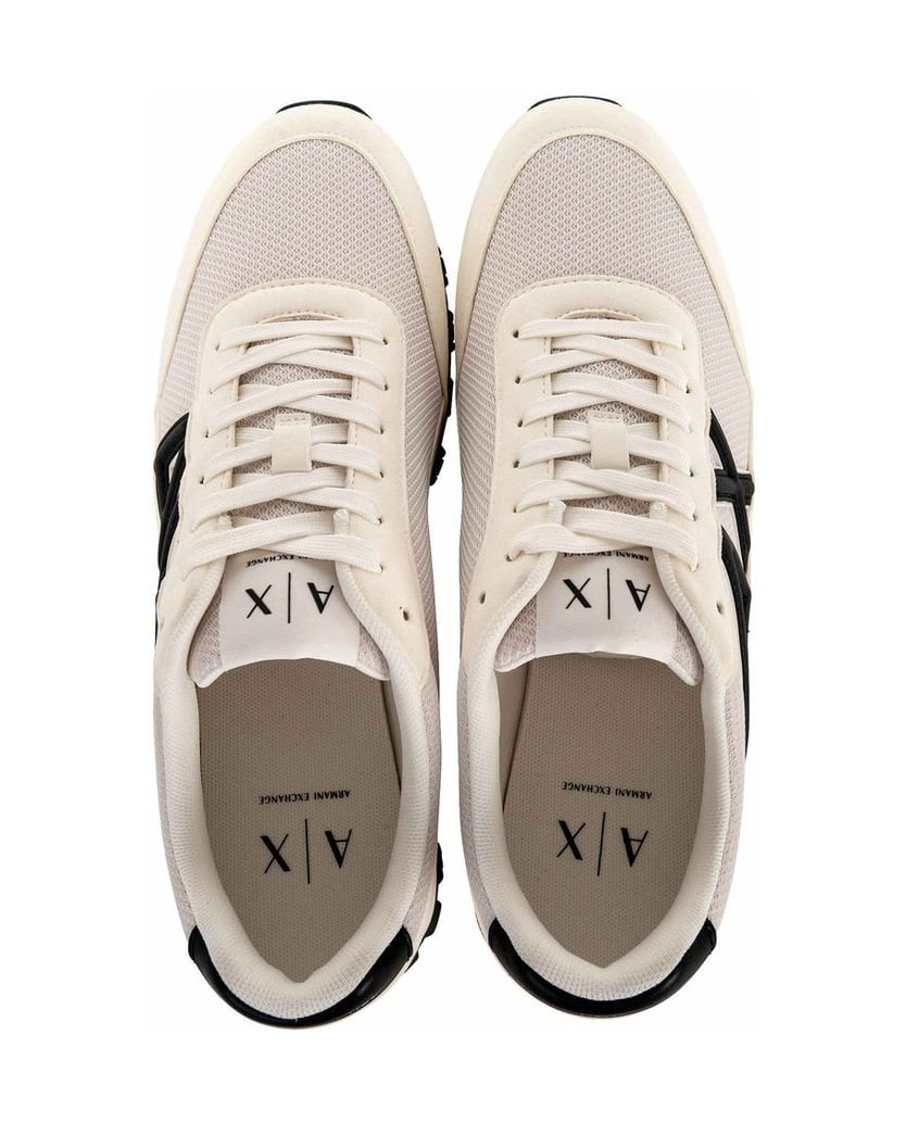 Armani-Exchange-Herren-Sneaker-SNEAKER-DROP-MICROSUEDE+MESH+CALF-PU-weiss-