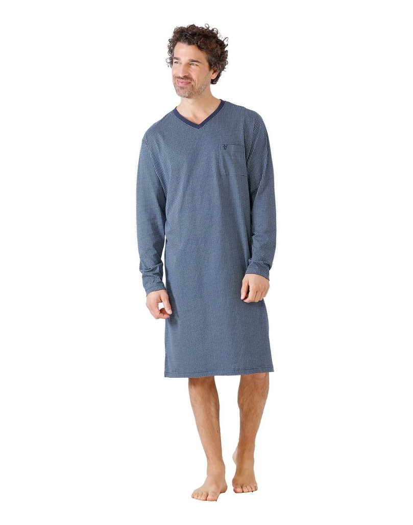 hajo-Herren-Nachthemd-blau-
