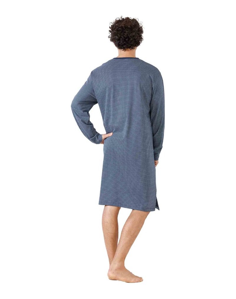 hajo-Herren-Nachthemd-blau-