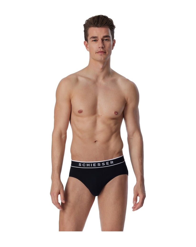 SCHIESSER-Herren-Slip-3er-Pack-3PACK-Rio-Slip-