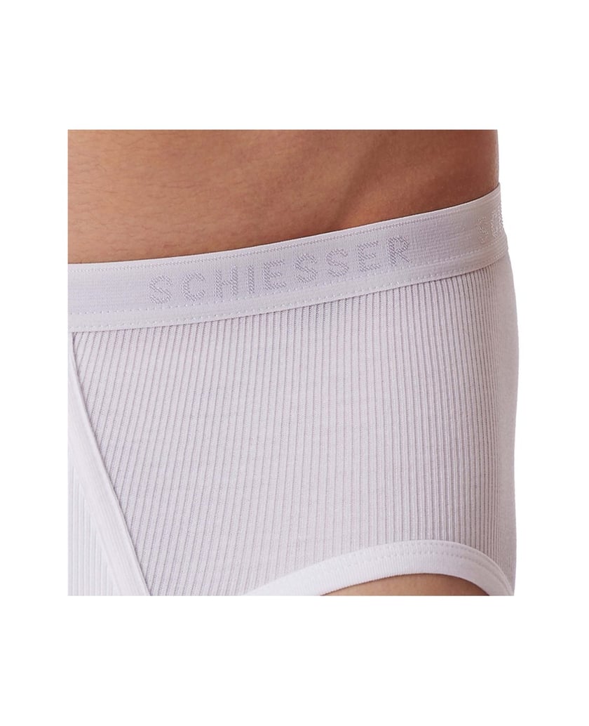 SCHIESSER-Herren-Slip-2er-Pack-Original-Classics-weiss