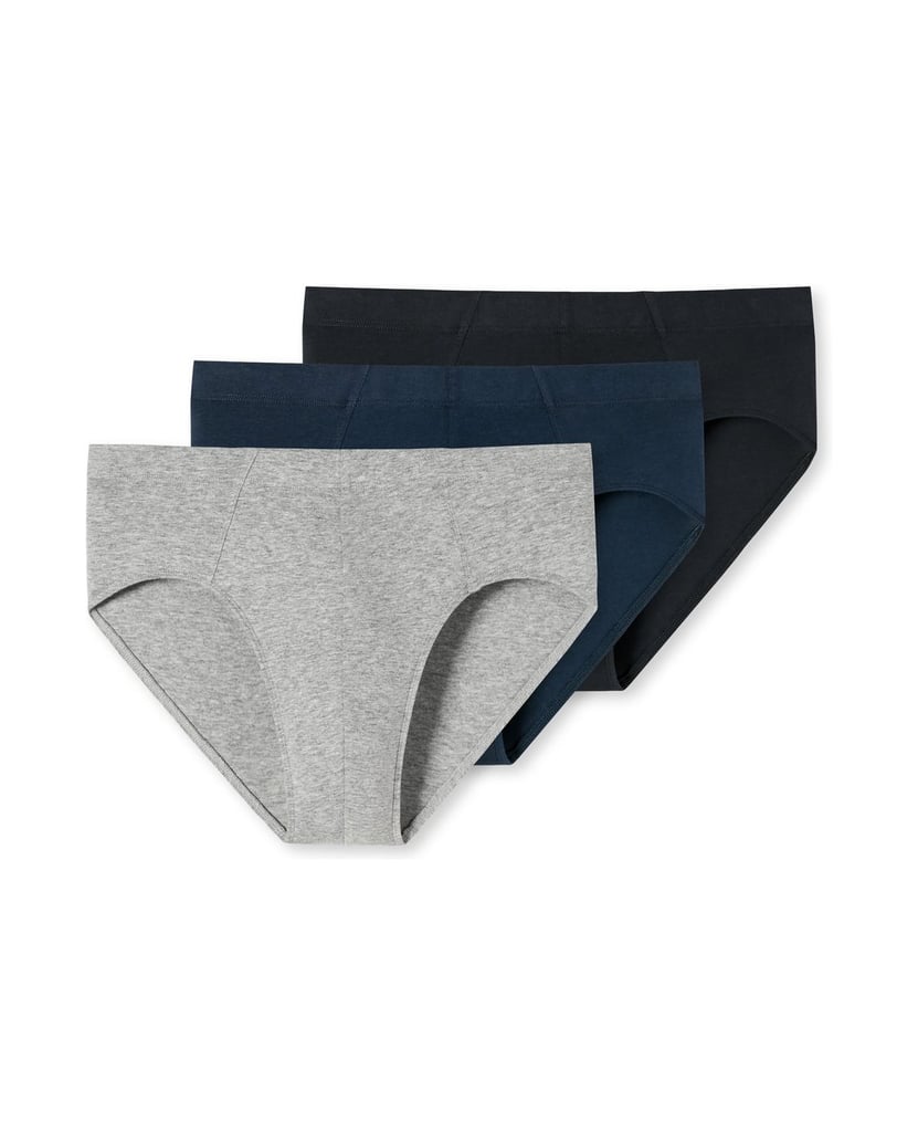 SCHIESSER-Herren-Slip-3er-Pack-3PACK-Supermini-