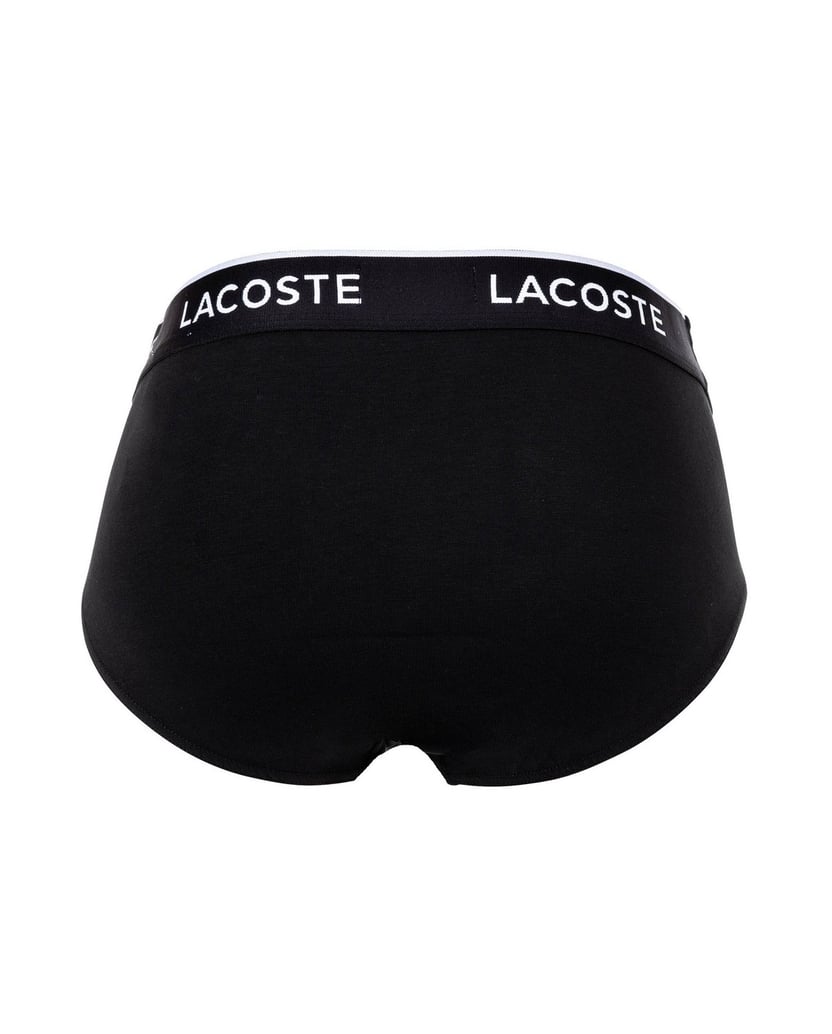 LACOSTE-Herren-Slip-6er-Pack-schwarz