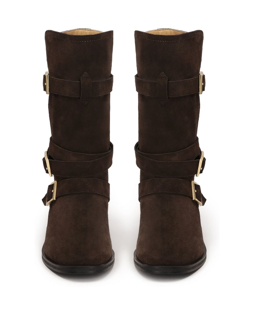 Kazar-Hohe-braune-Biker-Stiefel-braun