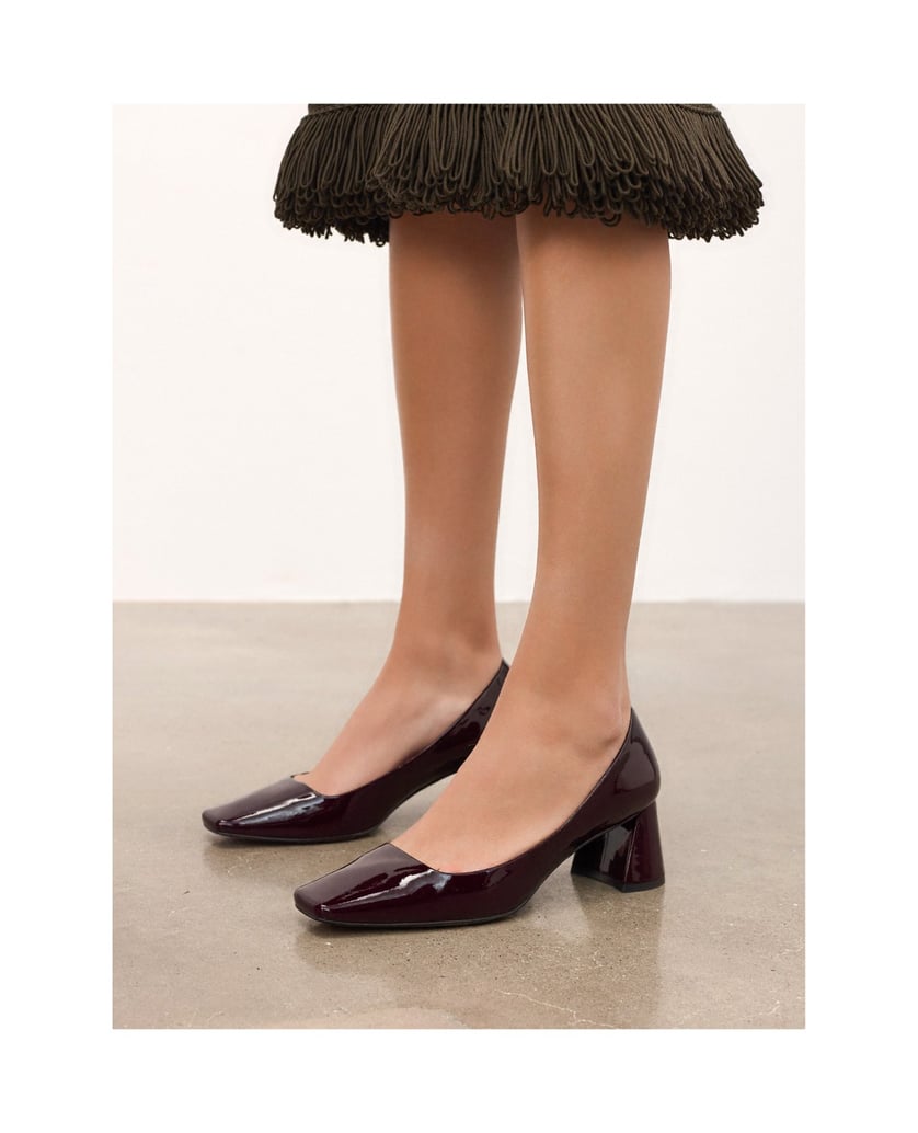 Kazar-Kastanienbraune-Pumps-aus-Lackleder-rot