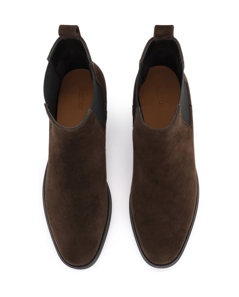Kazar-Wildlederstiefel-mit-elastischen-Einsätzen-braun