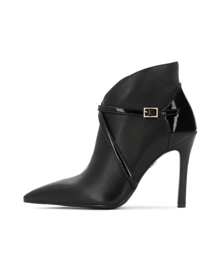 Kazar-Hochhackige-Stiefel-mit-konturiertem-Schaft-schwarz