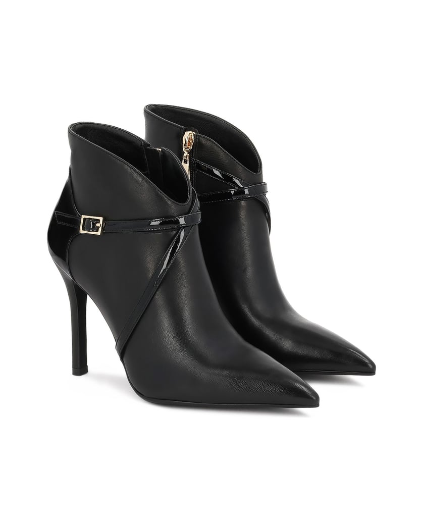 Kazar-Hochhackige-Stiefel-mit-konturiertem-Schaft-schwarz