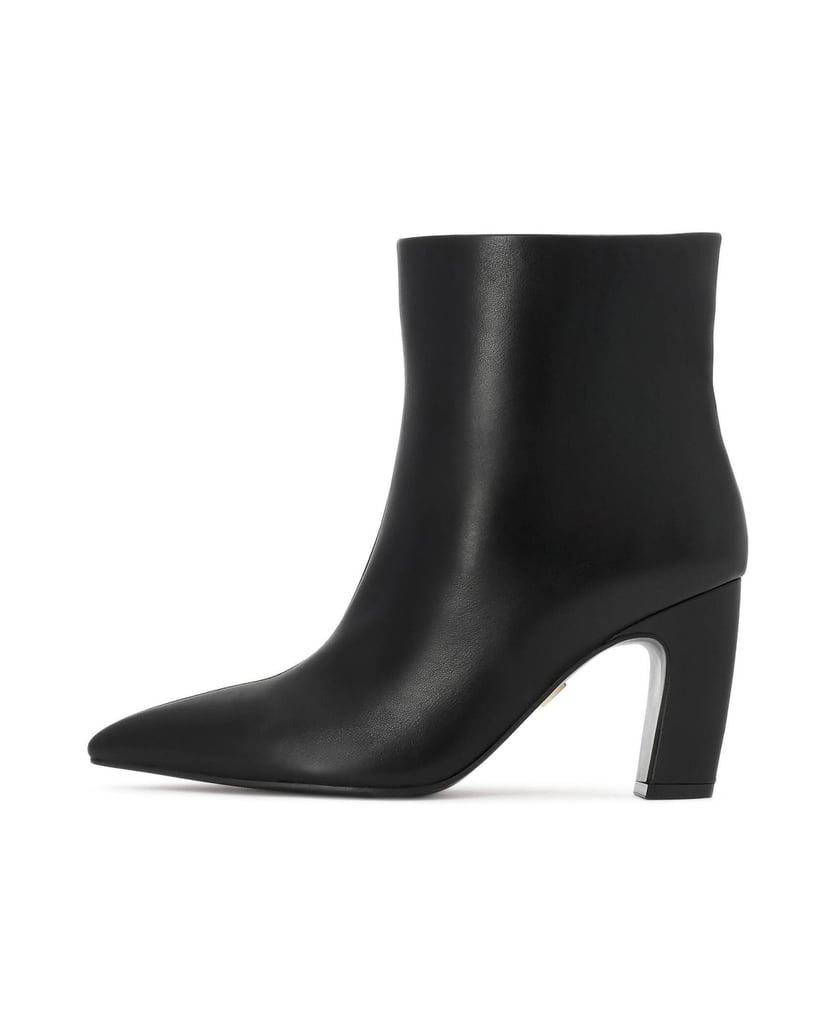 Kazar-Schwarze-Stiefel-mit-Absatz-und-Schaft-zum-Hineinschlüpfen-schwarz