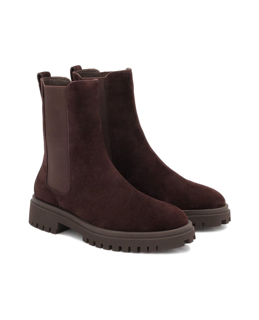 Kazar-Schlupfstiefel-aus-Wildleder-in-brauner-Farbe-braun