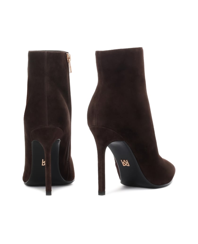 Kazar-Braune-Wildlederstiefel-mit-schlankem-Absatz-braun