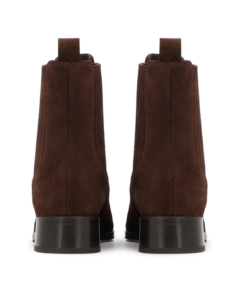 Kazar-Braune-Chelsea-Stiefel-aus-Wildleder-braun