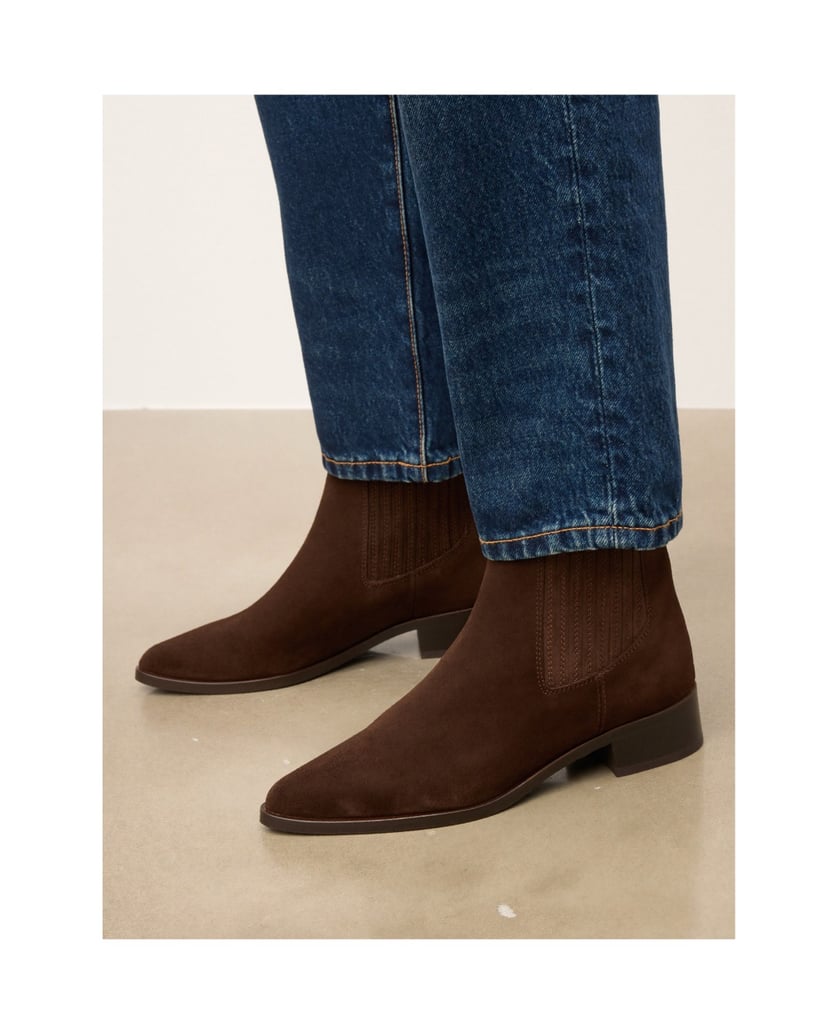 Kazar-Braune-Chelsea-Stiefel-aus-Wildleder-braun