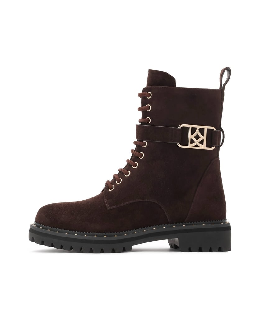 Kazar-Braune-Stiefel-mit-abnehmbarem-Riemen-braun