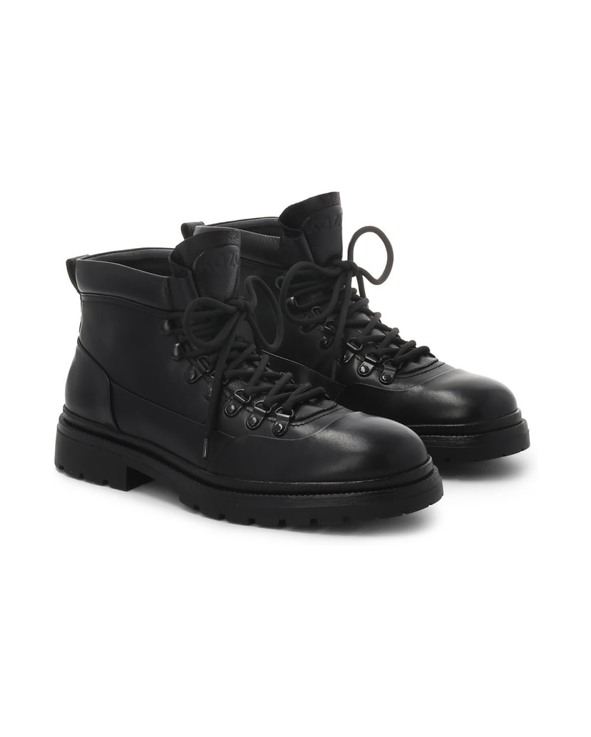 Kazar-Schwarze-Herrenstiefel-aus-Naturleder-schwarz