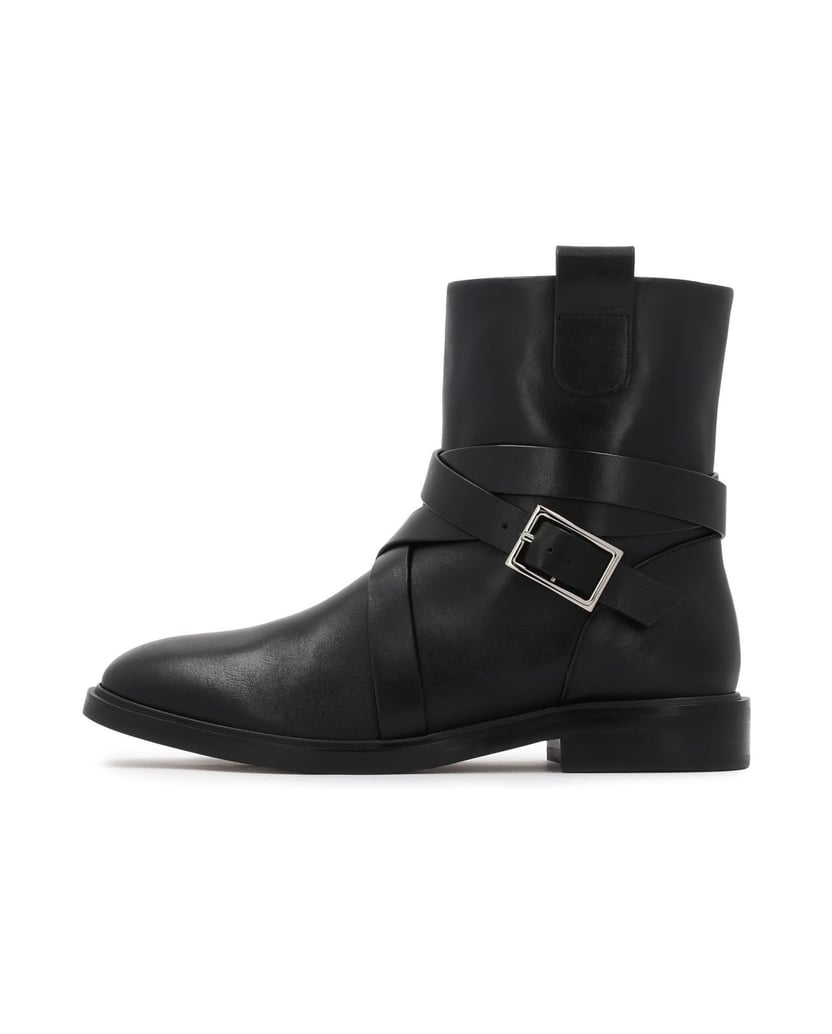 Kazar-Stiefel-mit-niedrigem-Schaft-und-Reißverschluss-schwarz