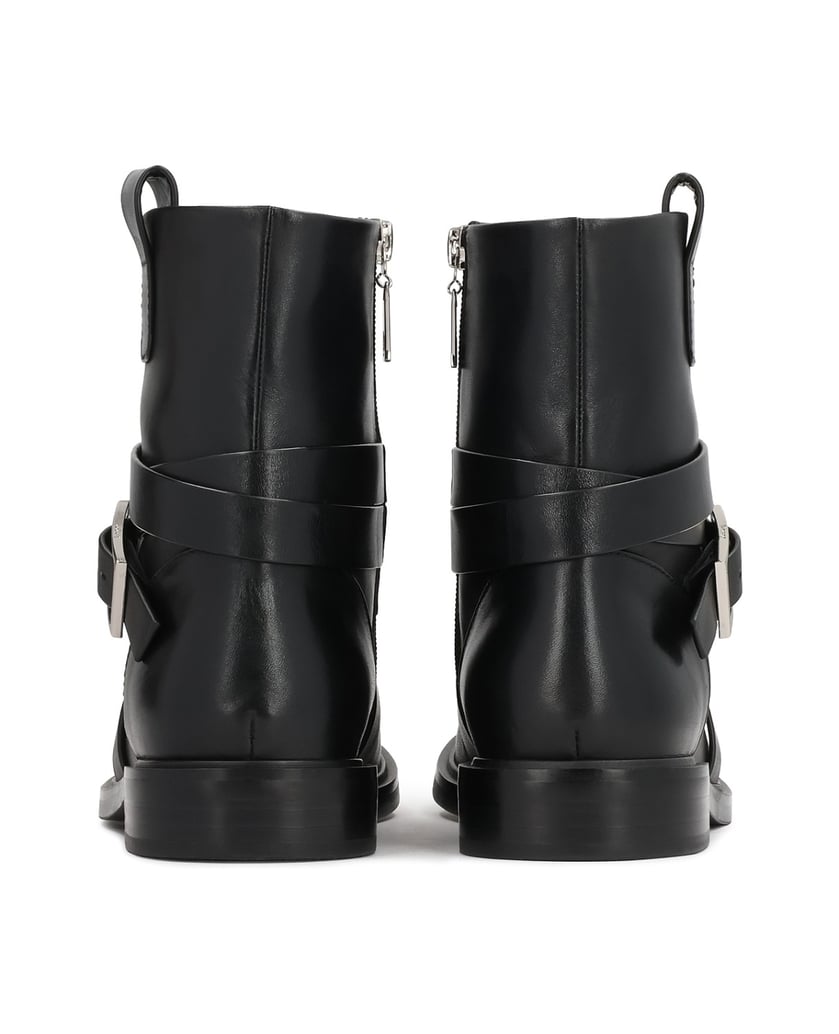 Kazar-Stiefel-mit-niedrigem-Schaft-und-Reißverschluss-schwarz