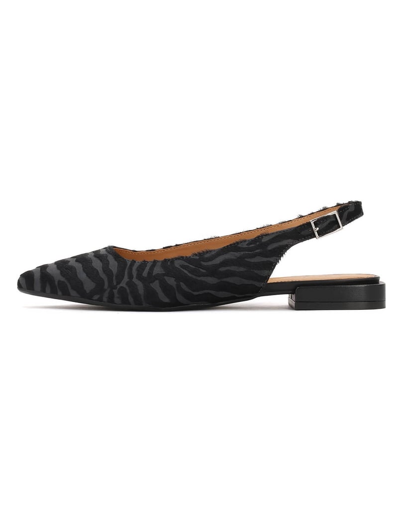 Kazar-Flache-Pumps-mit-Zebramuster-schwarz