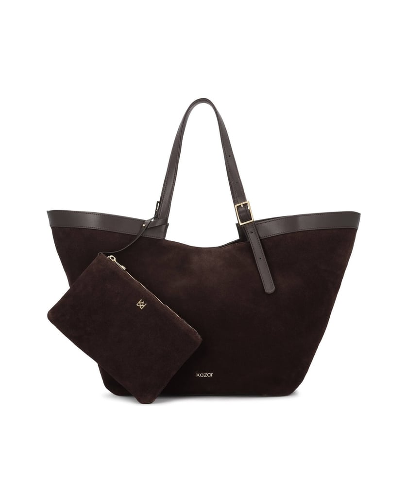Kazar-Große-braune-Wildlederhandtasche-braun