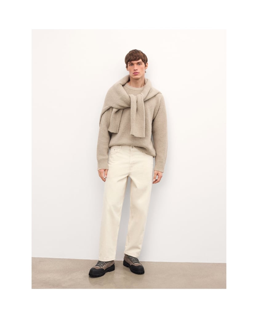 Kazar-Schnürstiefel-aus-kombinierten-Materialien-oliv