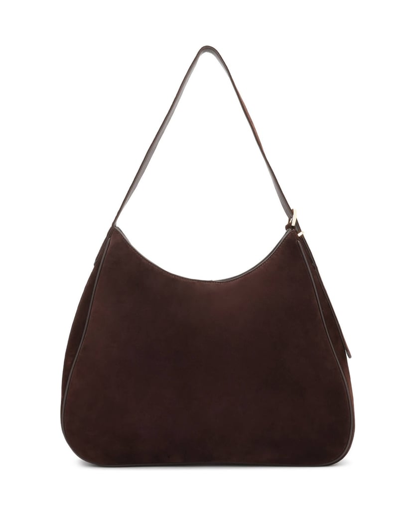 Kazar-Braune-Trapezhandtasche-aus-Wildleder-mit-Lederriemen-braun