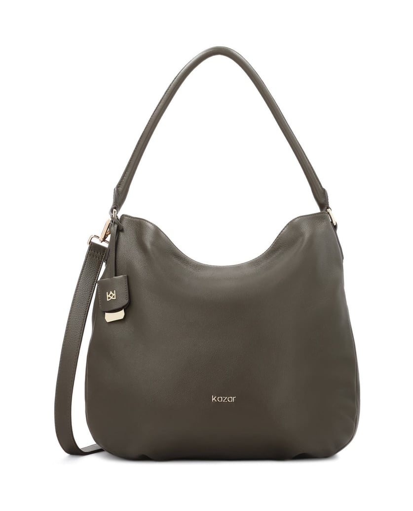 Kazar-Hobo-Tasche-mit-Henkel-in-Oliv-grün