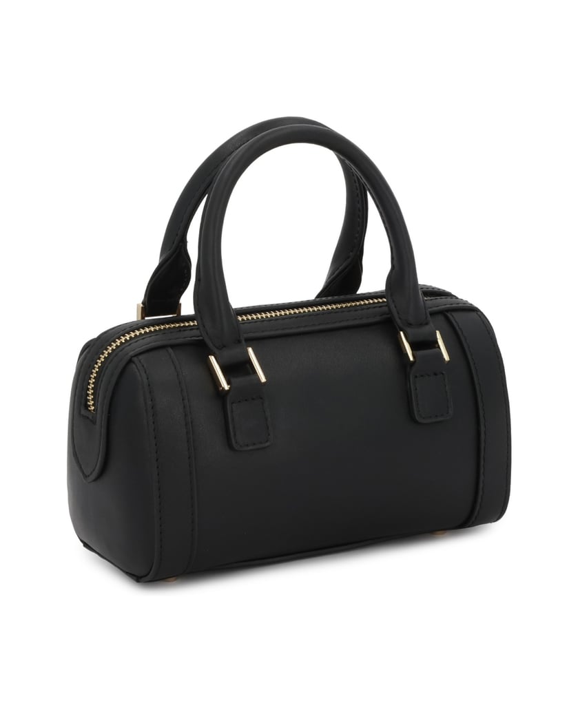 Kazar-Kleine-Handtasche-mit-abstraktem-Muster-schwarz