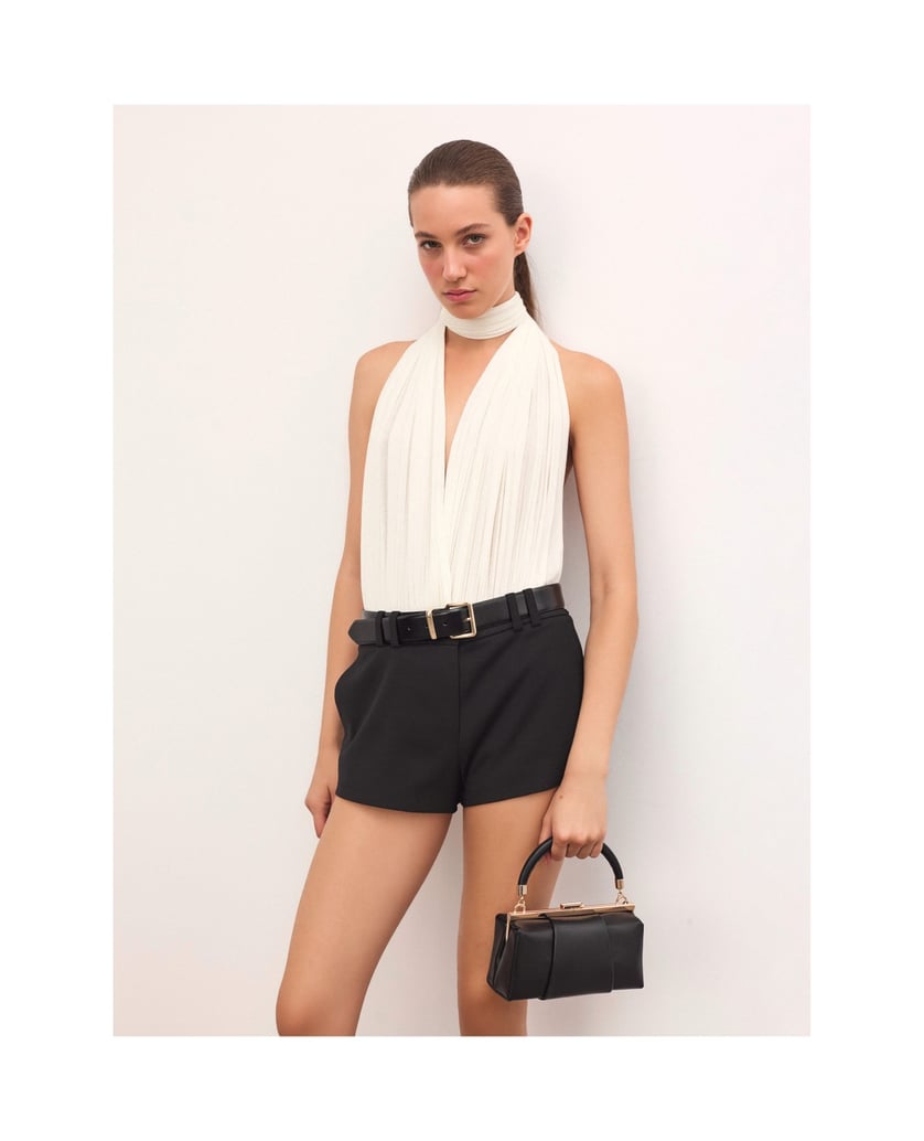Kazar-Elegante-schwarze-Clutch-Tasche-mit-fester-Konstruktion-schwarz