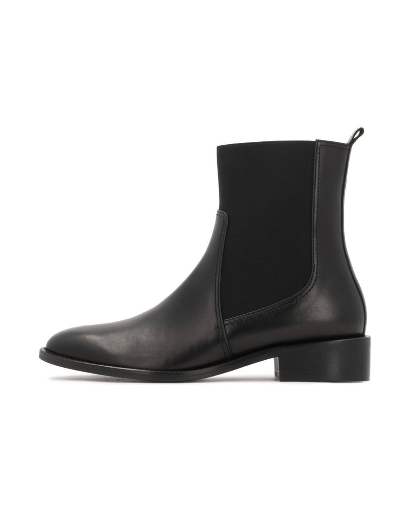 Kazar-Chelsea-Stiefel-aus-Leder-mit-elastischem-Schaft-schwarz
