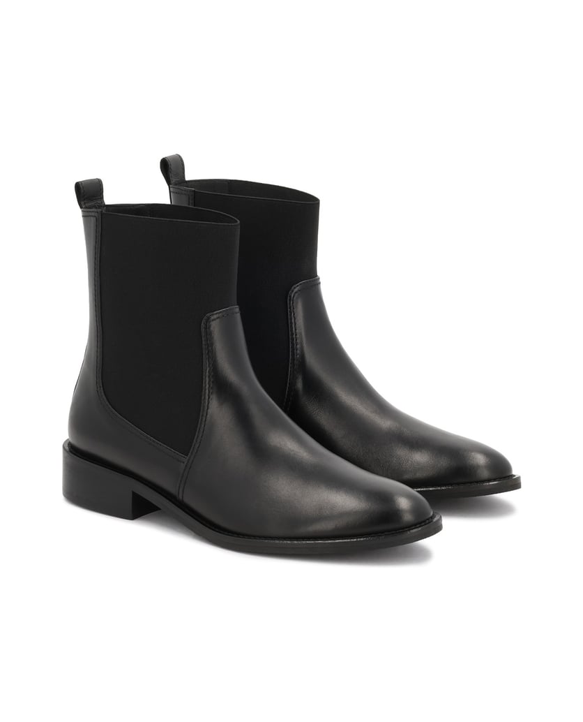Kazar-Chelsea-Stiefel-aus-Leder-mit-elastischem-Schaft-schwarz