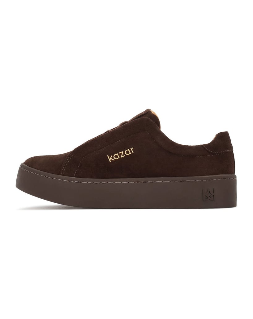 Kazar-Braune-Turnschuhe-aus-Wildleder-dunkelbraun