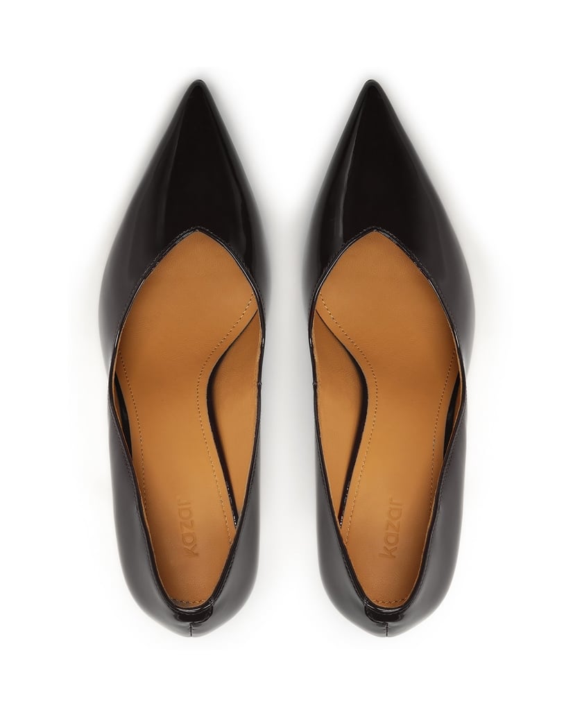 Kazar-Schwarze-Pumps-aus-Lackleder-schwarz