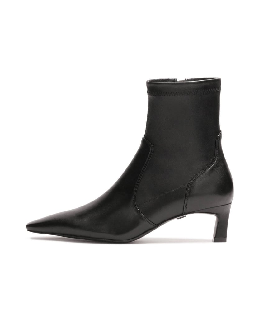 Kazar-Schwarze-Stiefel-mit-verlängerter-Nase-schwarz