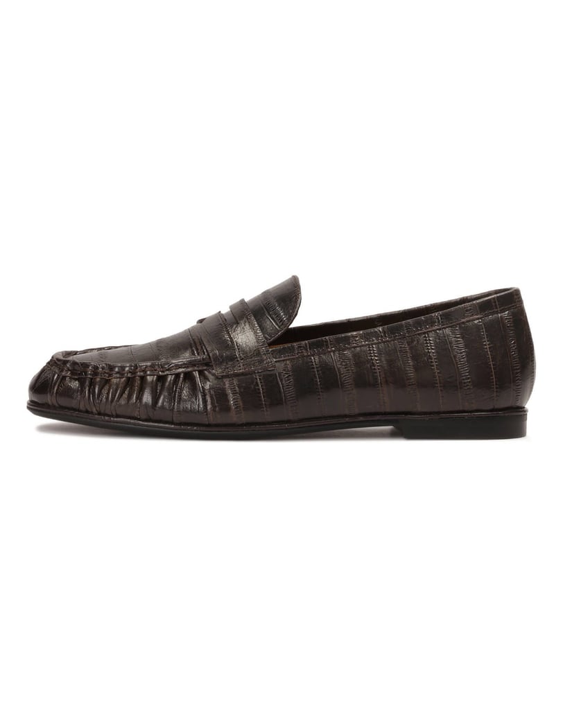 Kazar-Braune-Schuhe-mit-Prägung