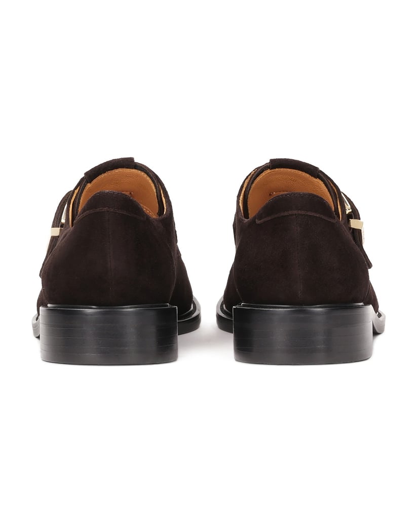 Kazar-Wildlederschuhe-mit-Riemenverschluss-braun