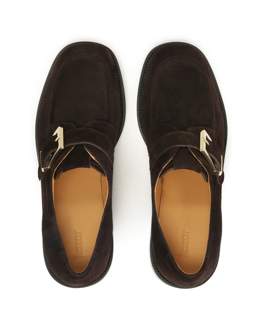 Kazar-Wildlederschuhe-mit-Riemenverschluss-braun