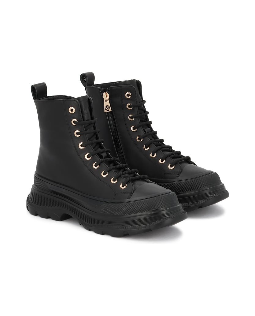 Kazar-Schwarze-Stiefel-mit-Sportsohle-schwarz