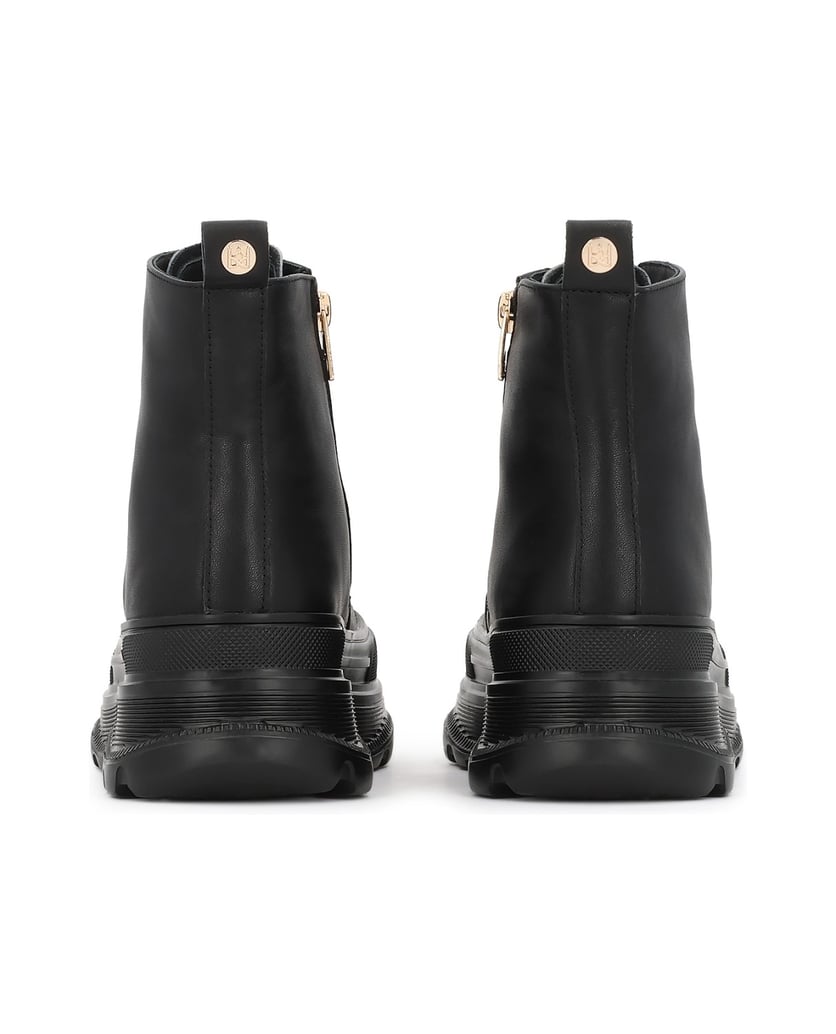 Kazar-Schwarze-Stiefel-mit-Sportsohle-schwarz