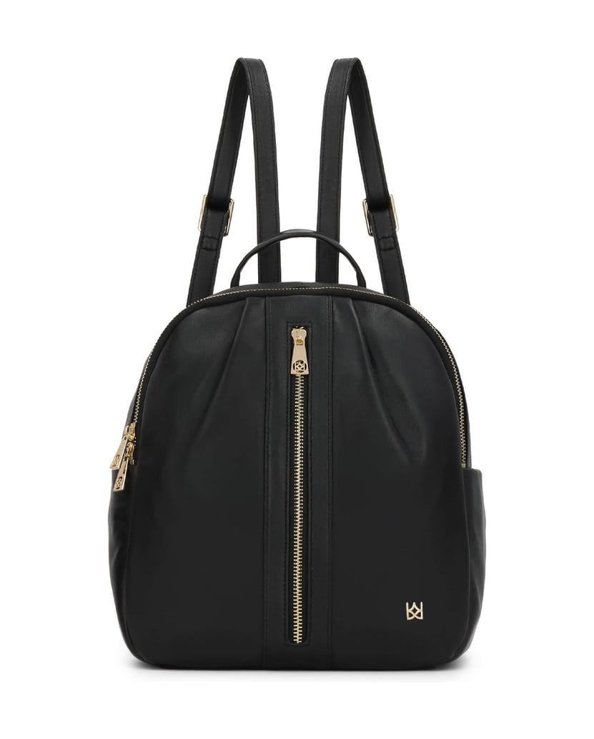 Kazar-Schwarzer-Rucksack-aus-weichem-Naturleder-schwarz