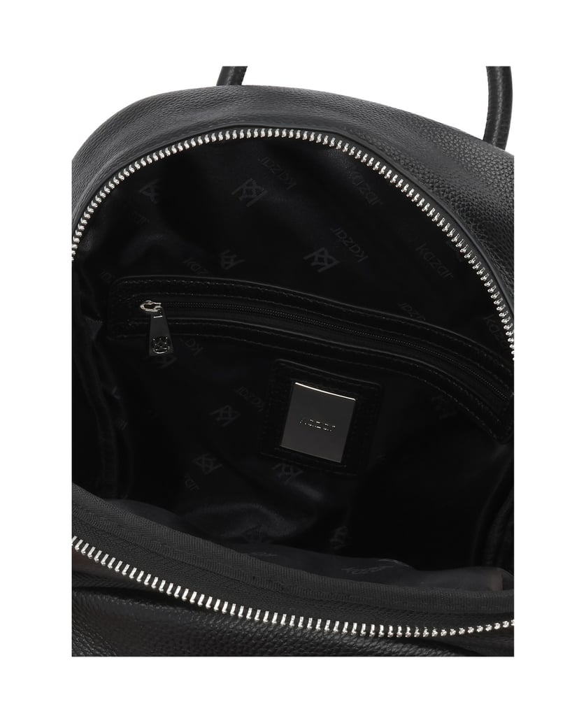 Kazar-Schwarzer-Lederrucksack-schwarz