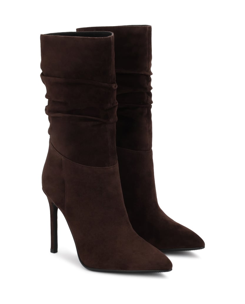 Kazar-Braune-Wildlederstiefel-mit-schlankem-Absatz-braun