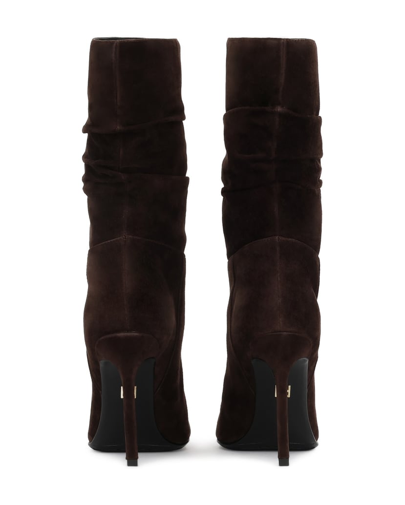 Kazar-Braune-Wildlederstiefel-mit-schlankem-Absatz-braun