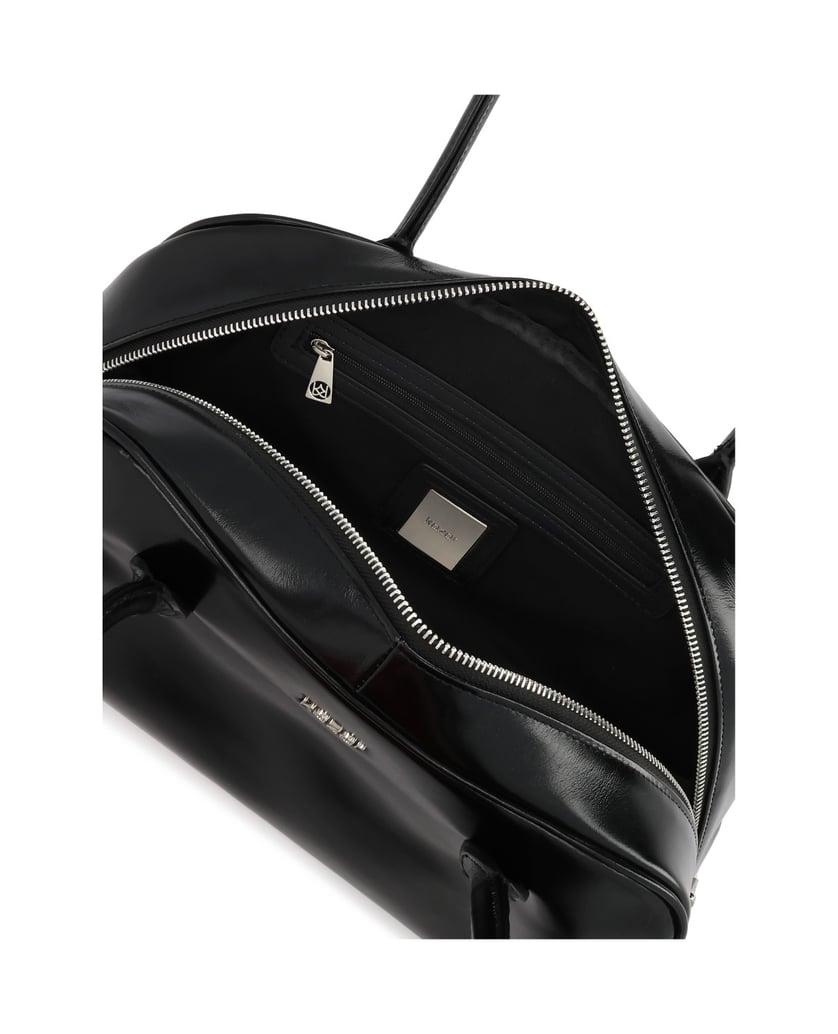 Kazar-Schwarze-Lederhandtasche-schwarz