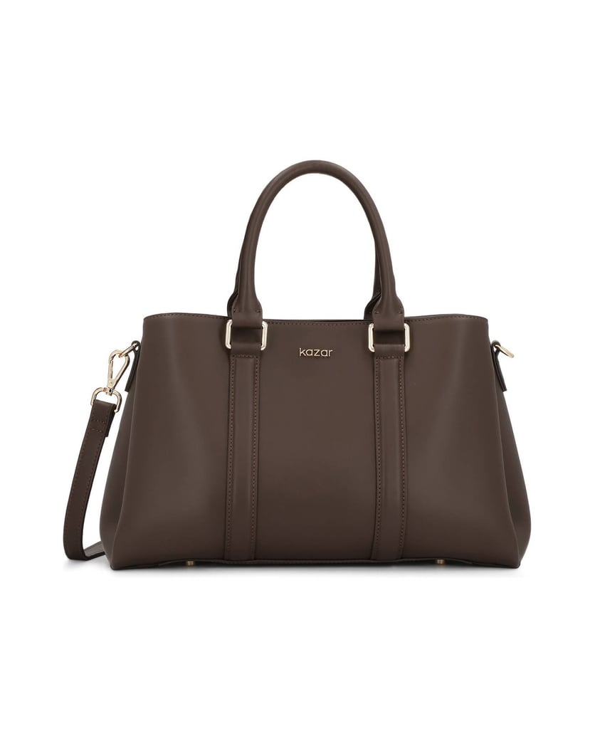 Kazar-Braune-elegante-Handtasche-braun
