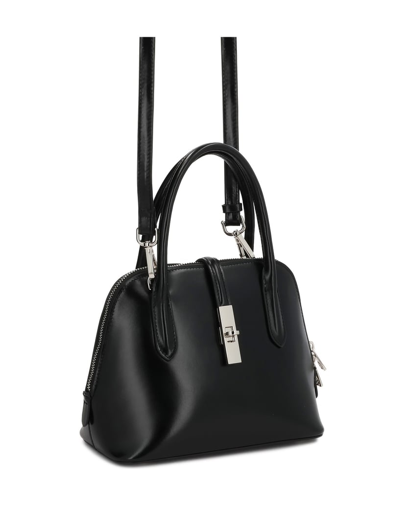 Kazar-Lederhandtasche-mit-fester-Konstruktion-schwarz