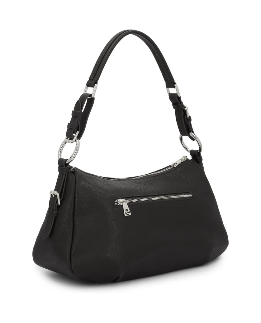 Kazar-Schwarze-Universal-Lederhandtasche-schwarz
