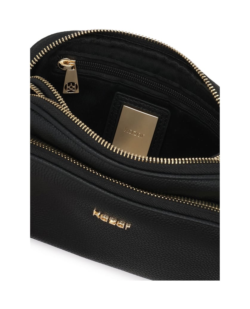Kazar-Crossbody-Handtasche-in-schwarzer-Farbe-schwarz